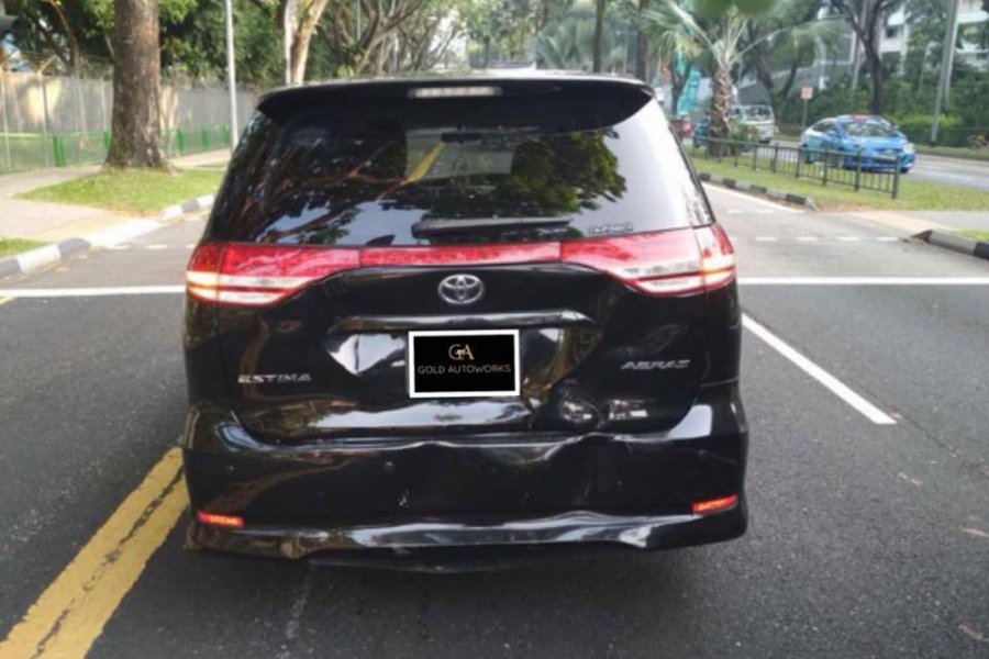 car accident image in singapore